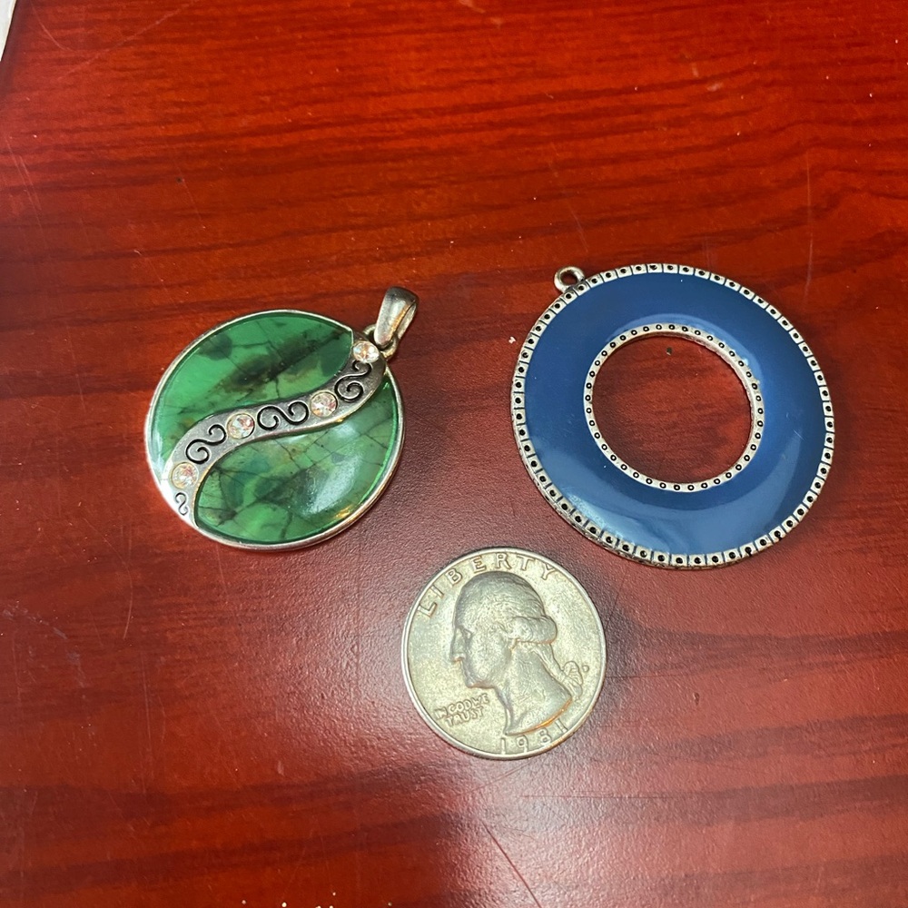 2 Necklace Pendants